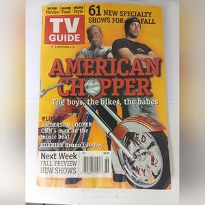 American Chopper TV Guide Magazine September 2004